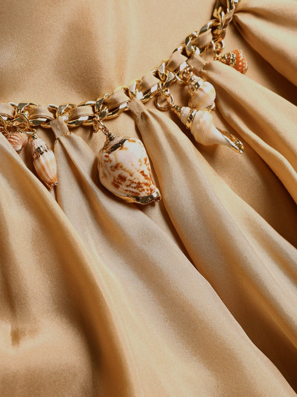 Mahon long silk dress