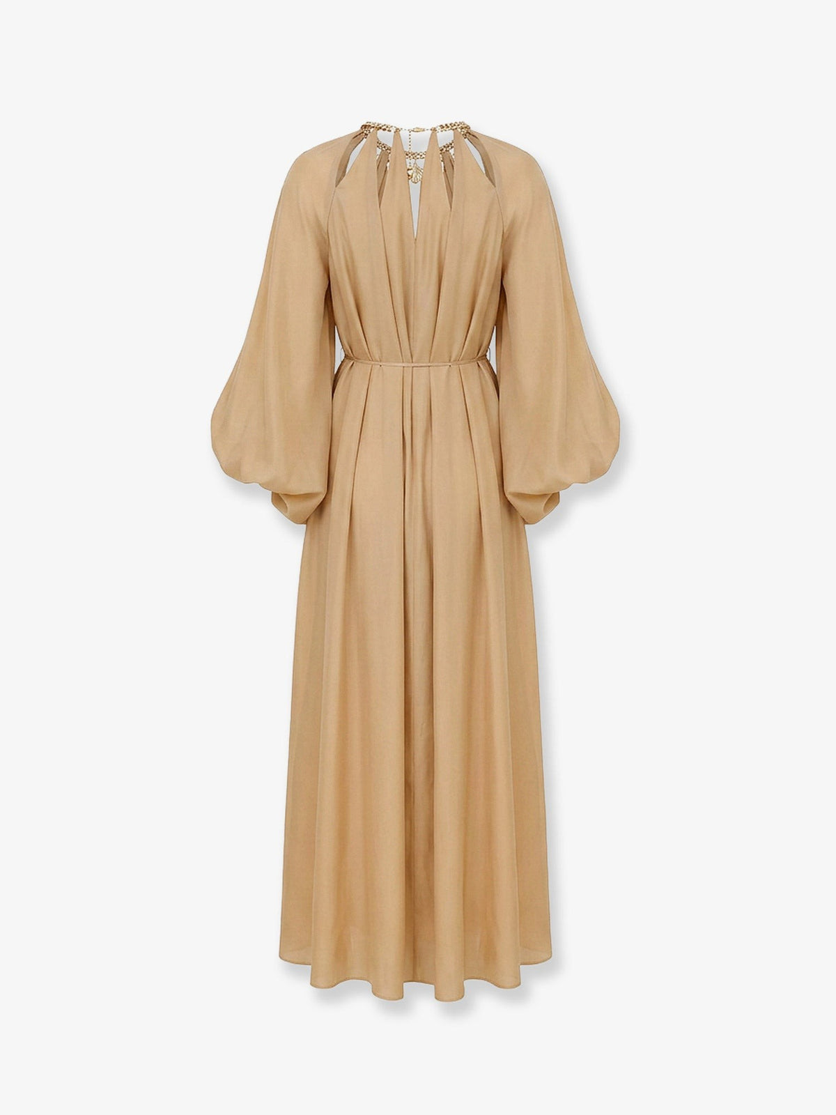 Mahon long silk dress