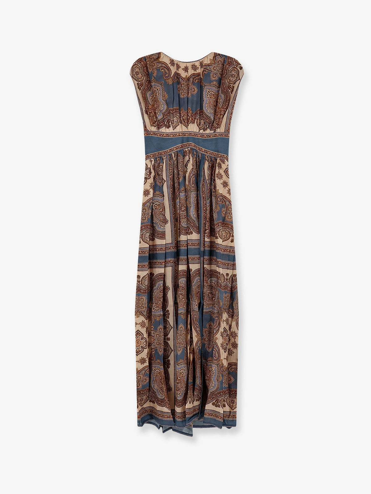 Mahon silk long dress