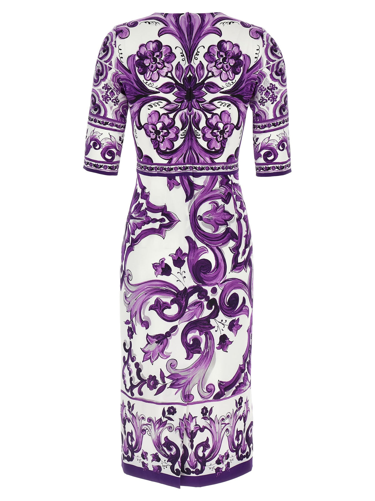 'Maiolica' print dress
