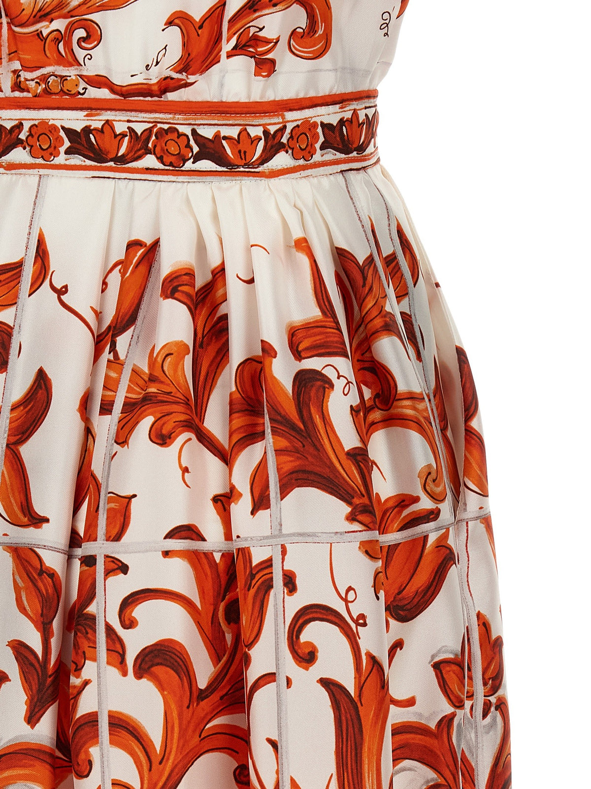 'Maiolica' print dress