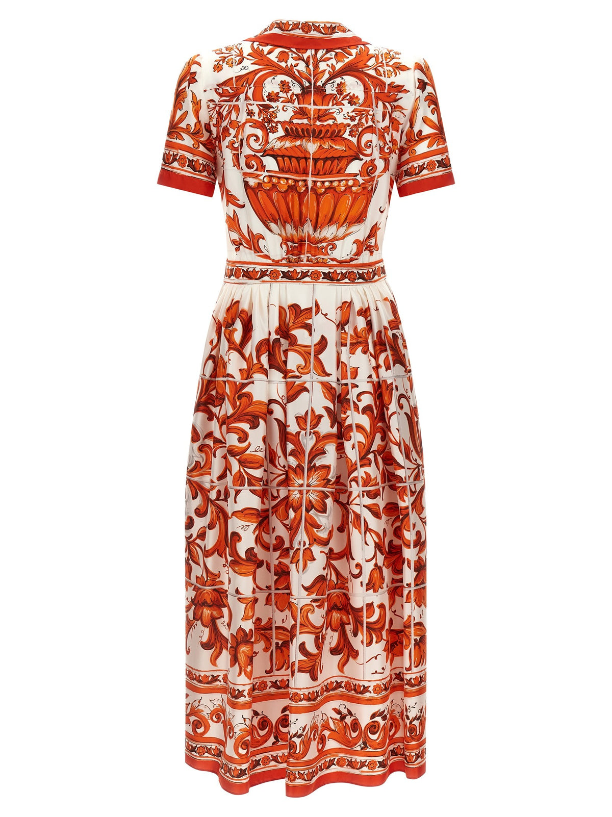 'Maiolica' print dress