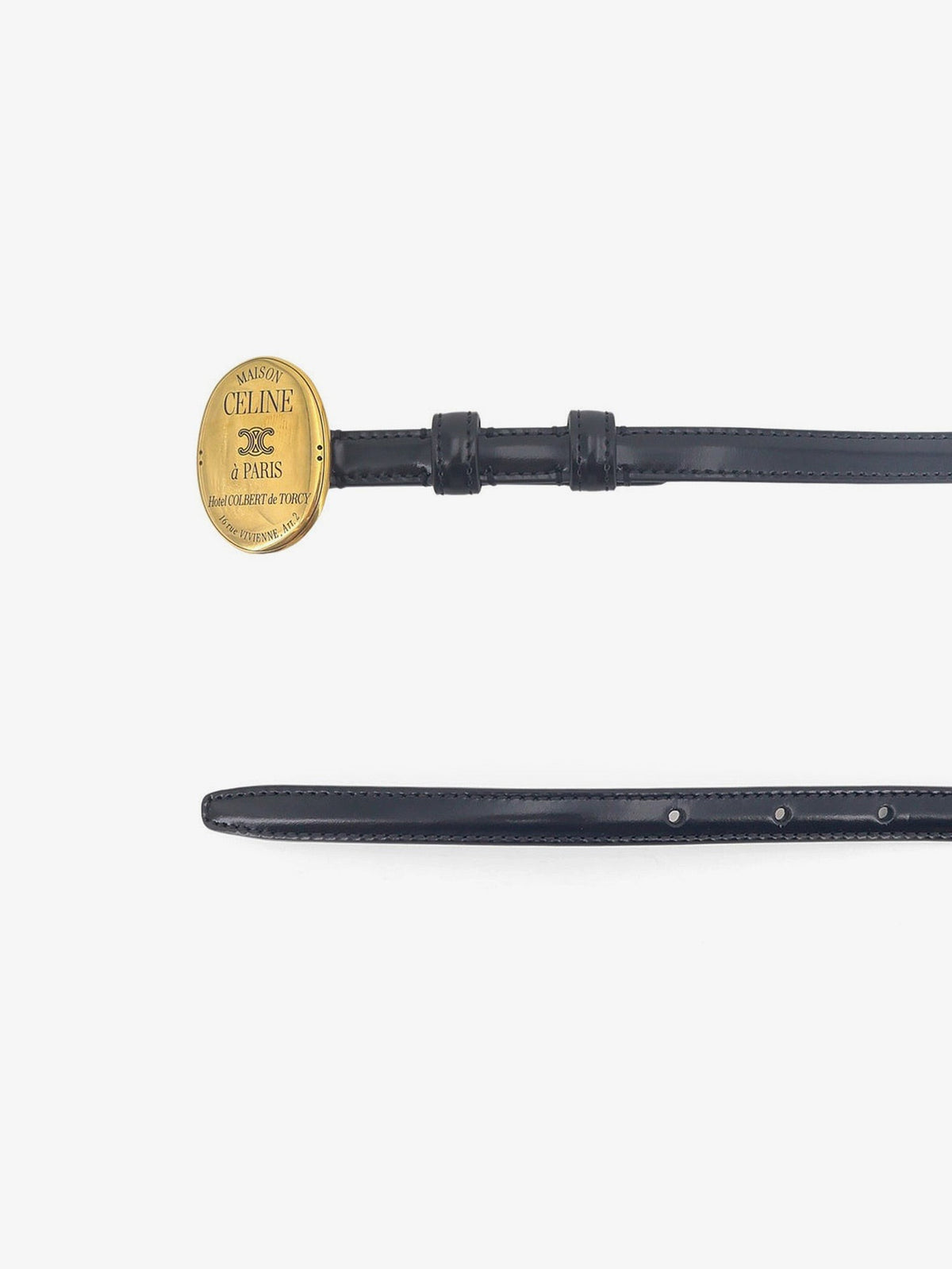 Maison Celine Micro leather belt