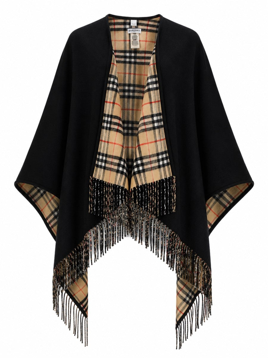 MANTELLA REVERSIBILE "CHECK"