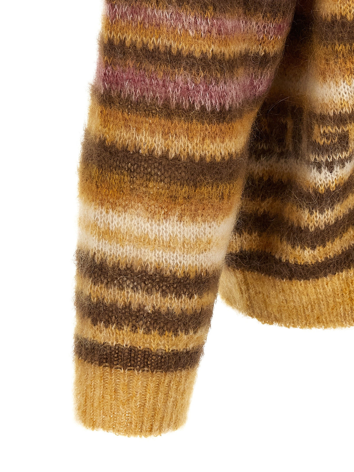 MARANT Crew-neck sweater with brushed finish