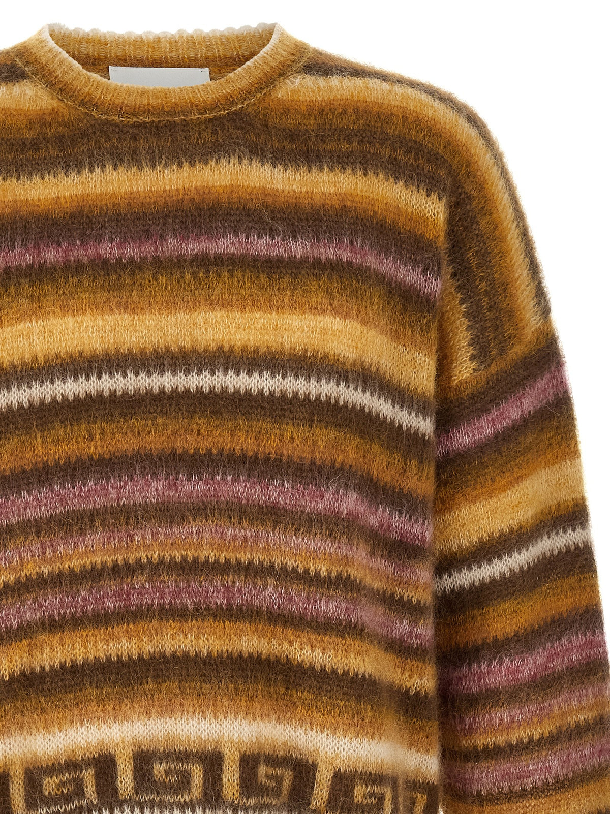 MARANT Crew-neck sweater with brushed finish