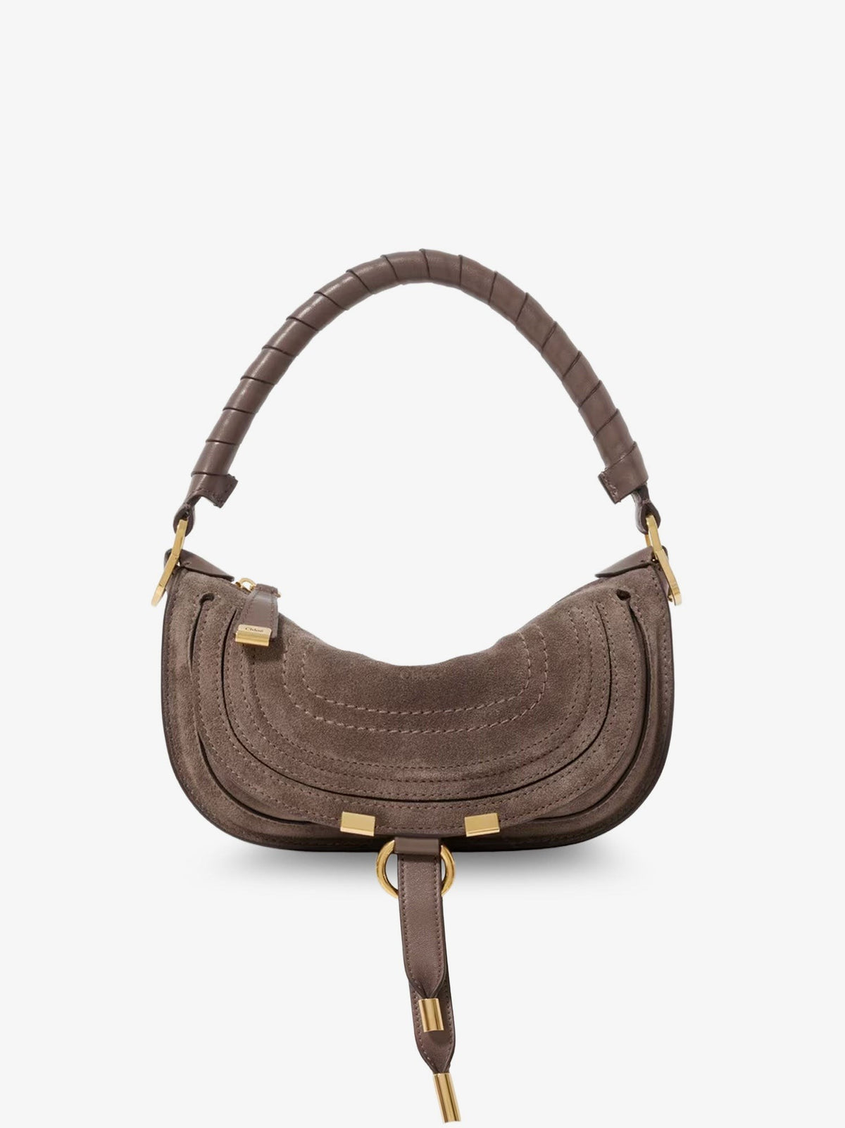 Marcie Suede shoulder bag