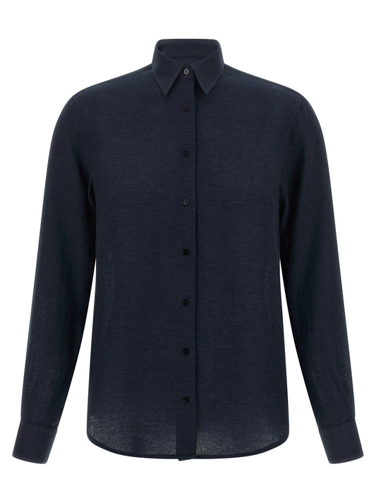 'Marta' blue shirt