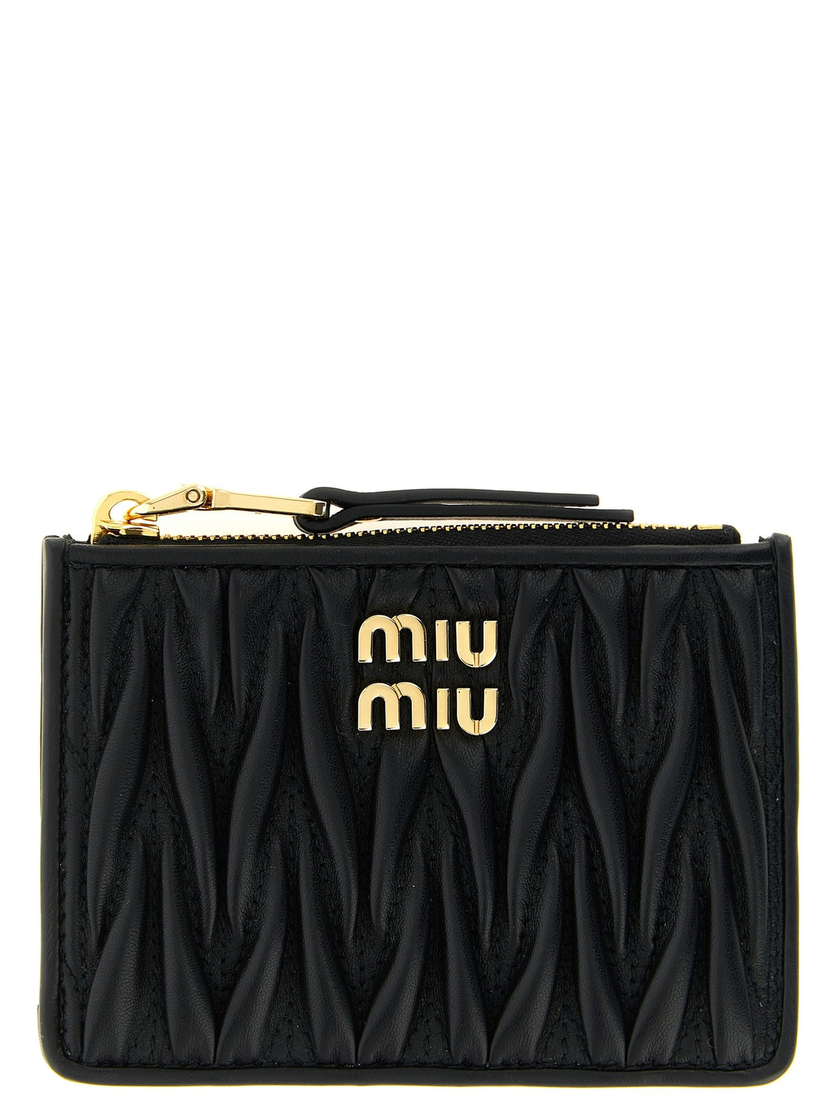 Matelassé nappa cardholder