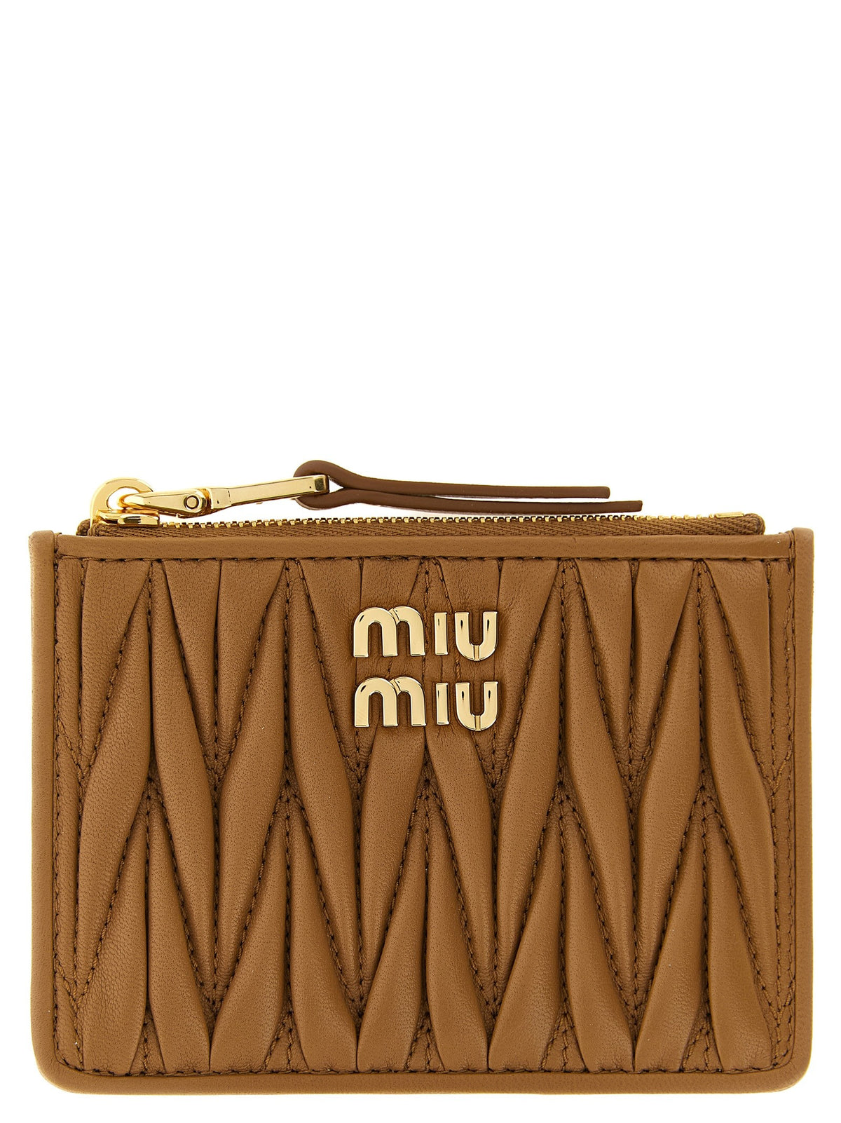 Matelassé nappa cardholder