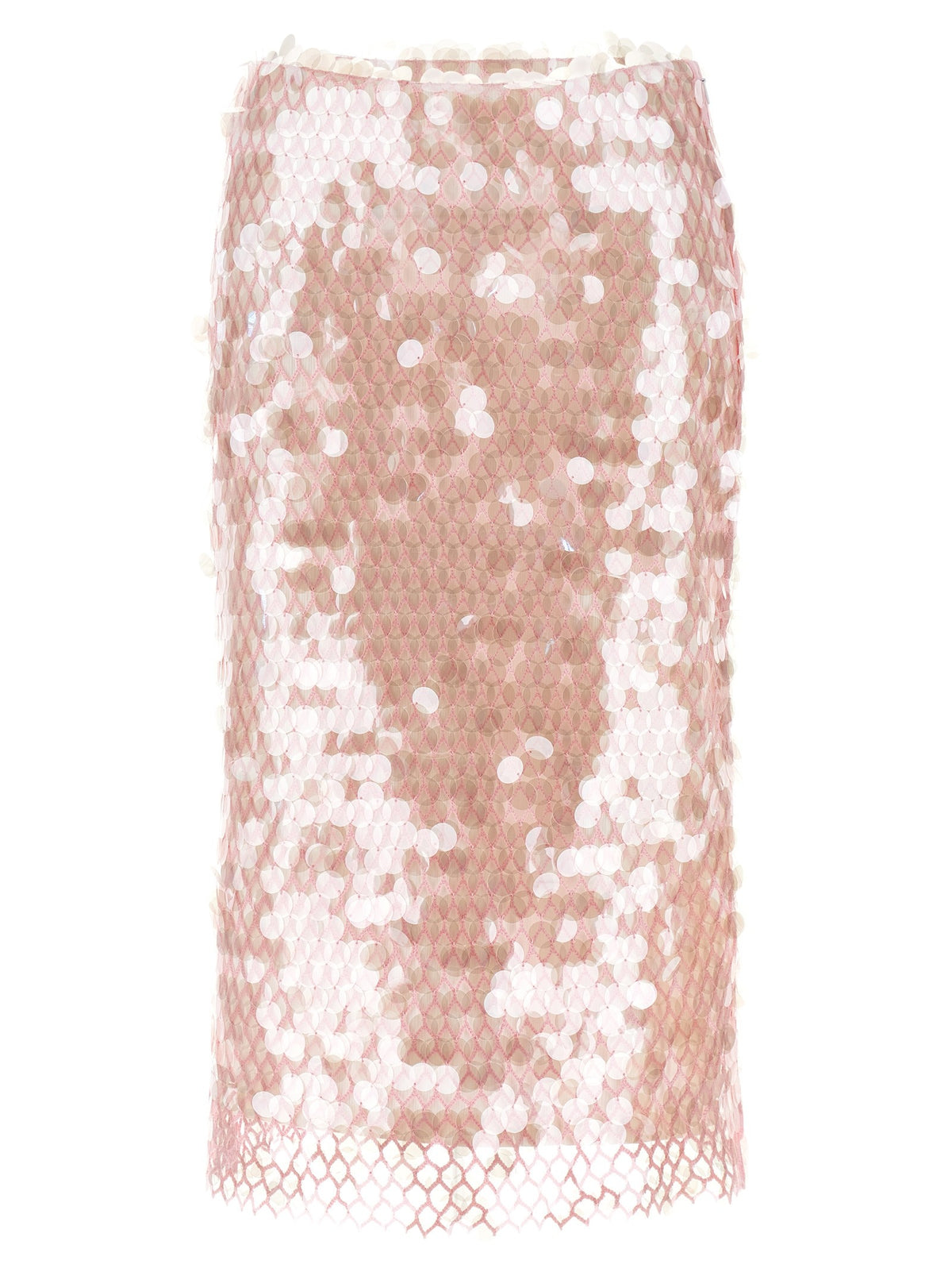 Maxi sequin skirt