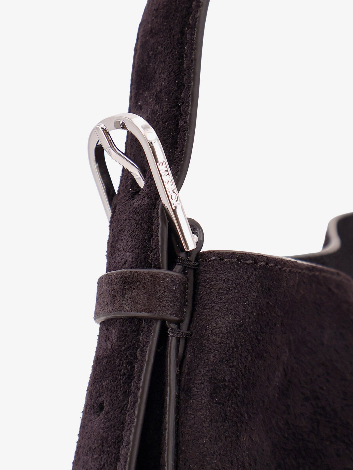 Medium Belted suede shoulder bag
