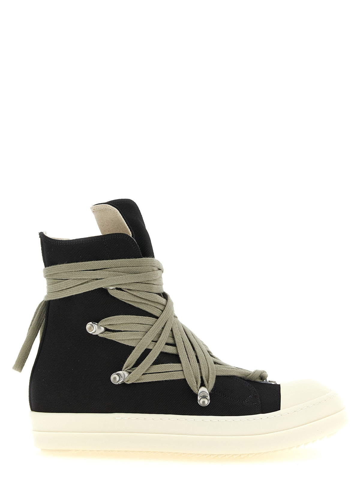 'Megalace Sneaks' Denim Sneakers