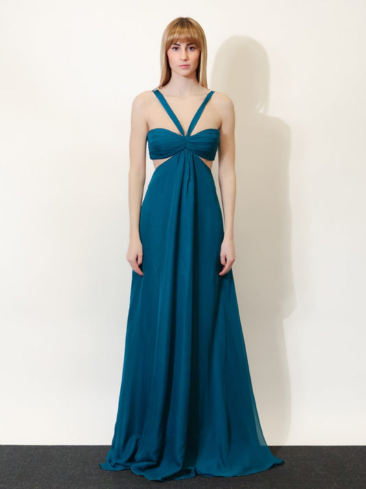 Meira chiffon dress