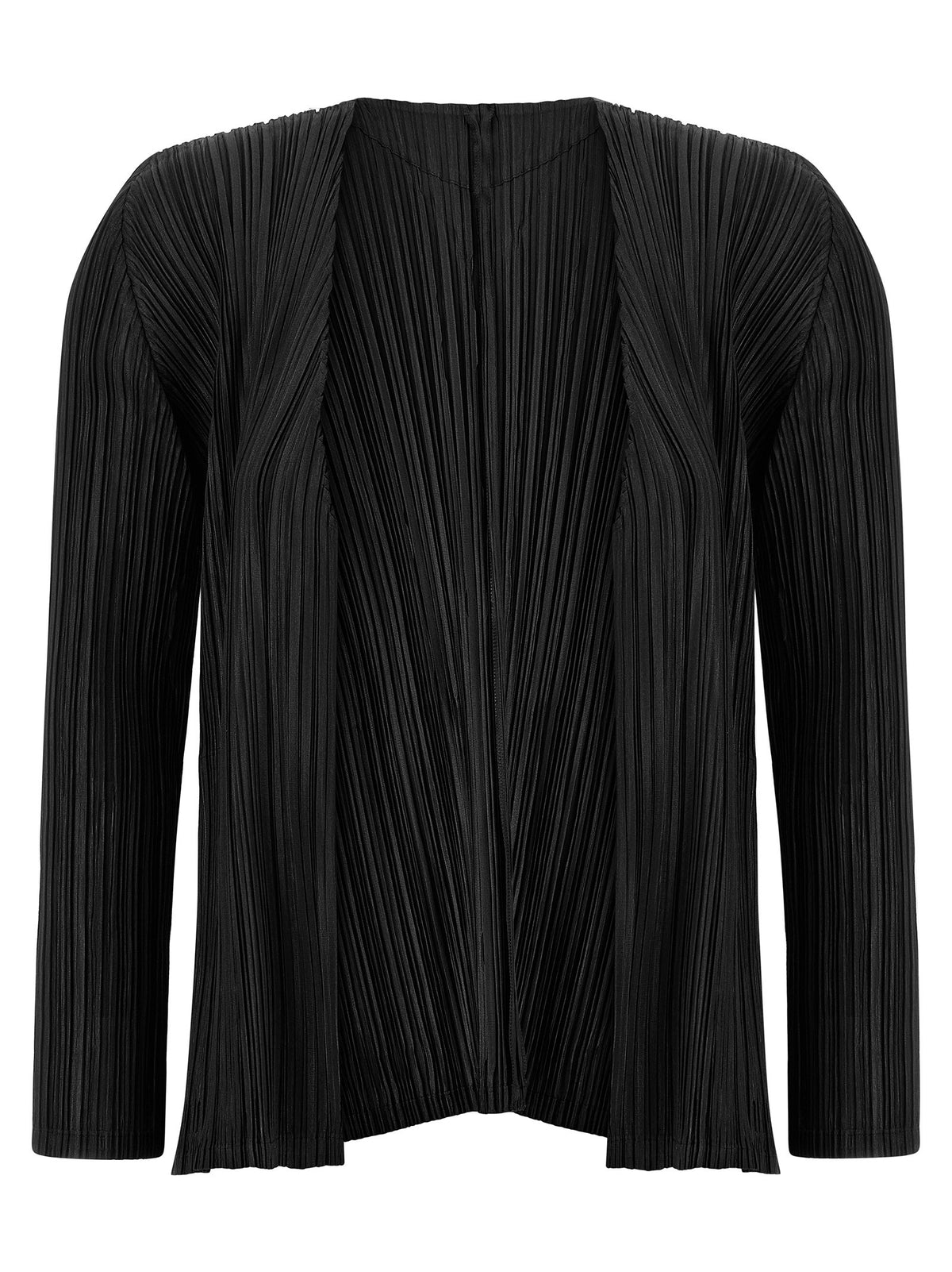 'Mellow Pleats' cardigan
