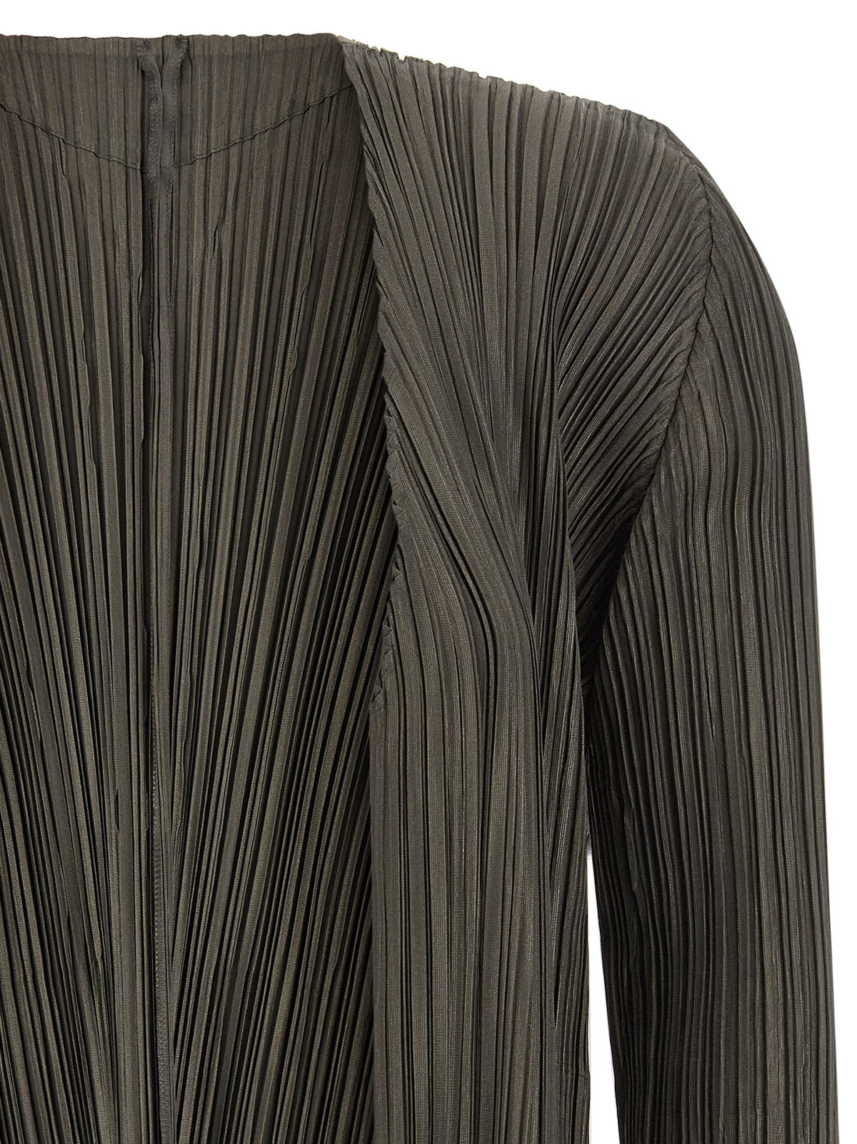 'Mellow Pleats' cardigan