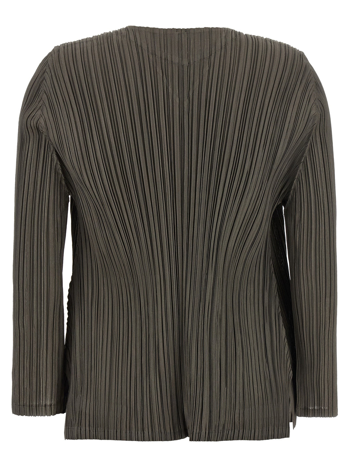'Mellow Pleats' cardigan