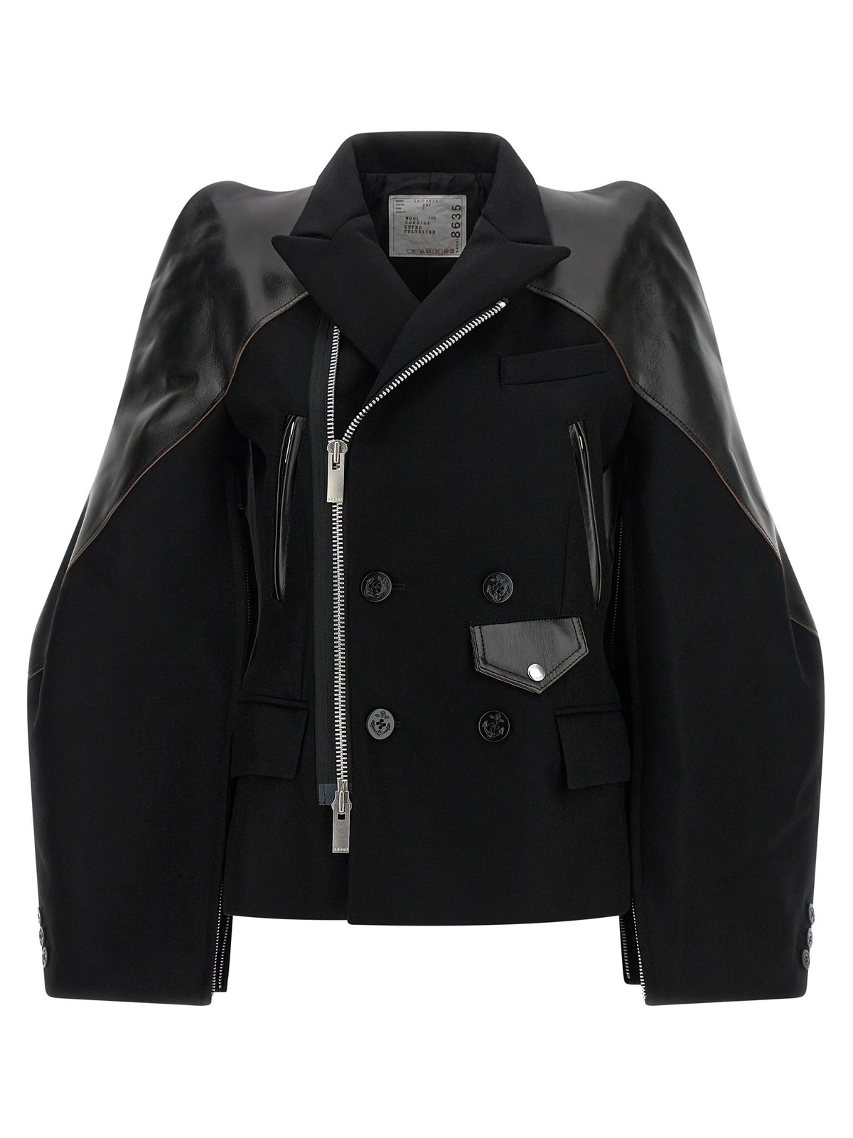 Melton wool jacket