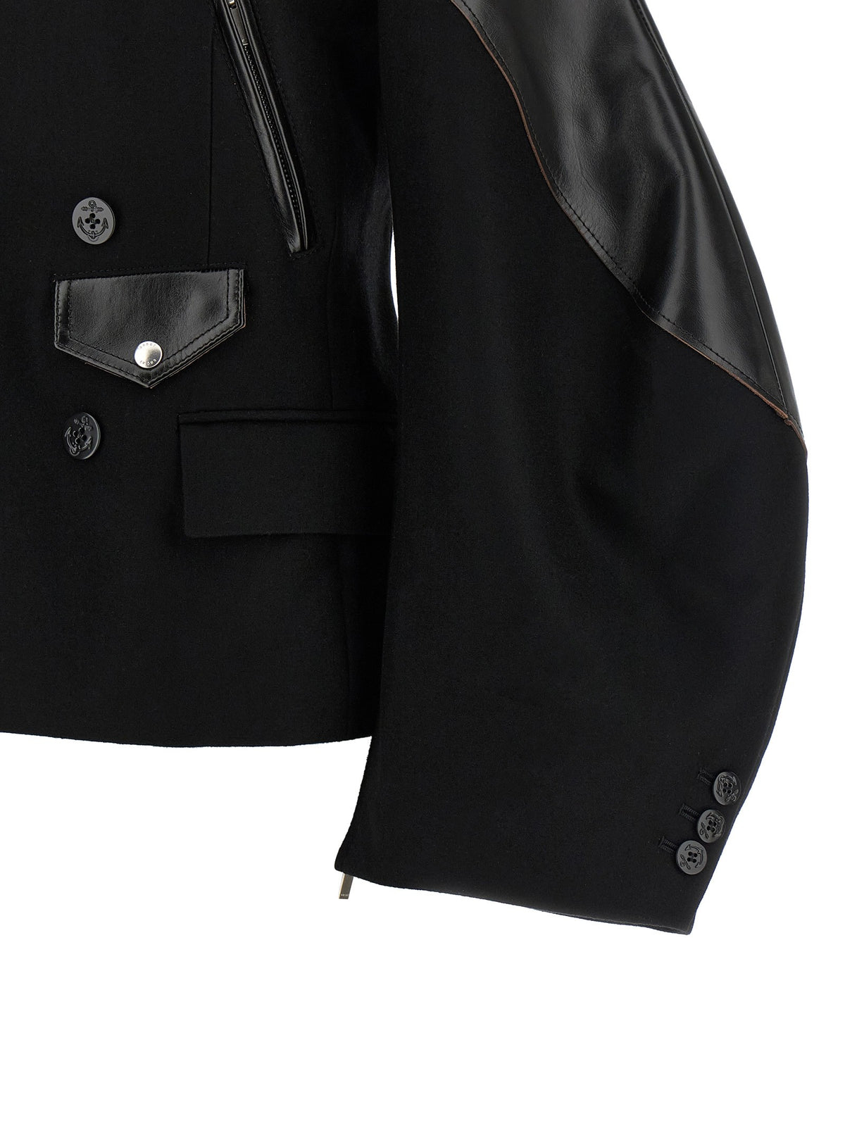 Melton wool jacket