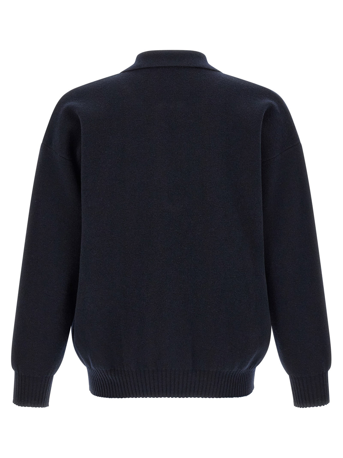 Merino wool polo shirt