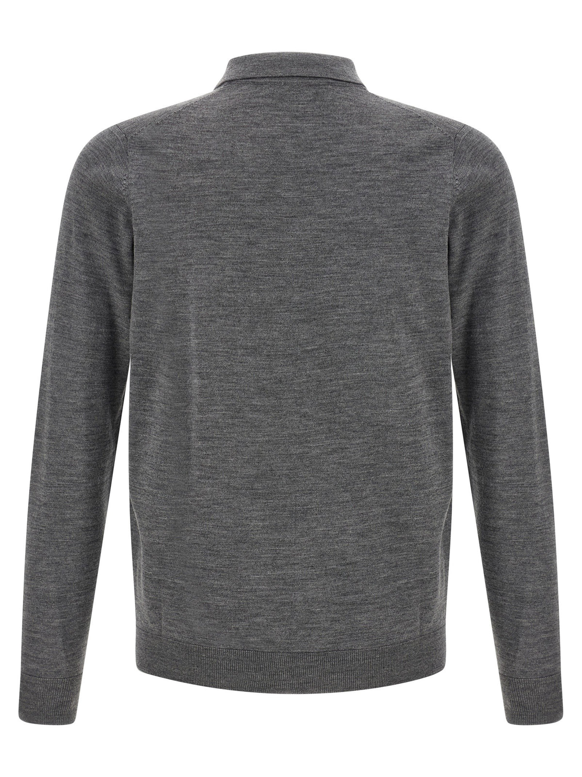 Merino wool polo shirt