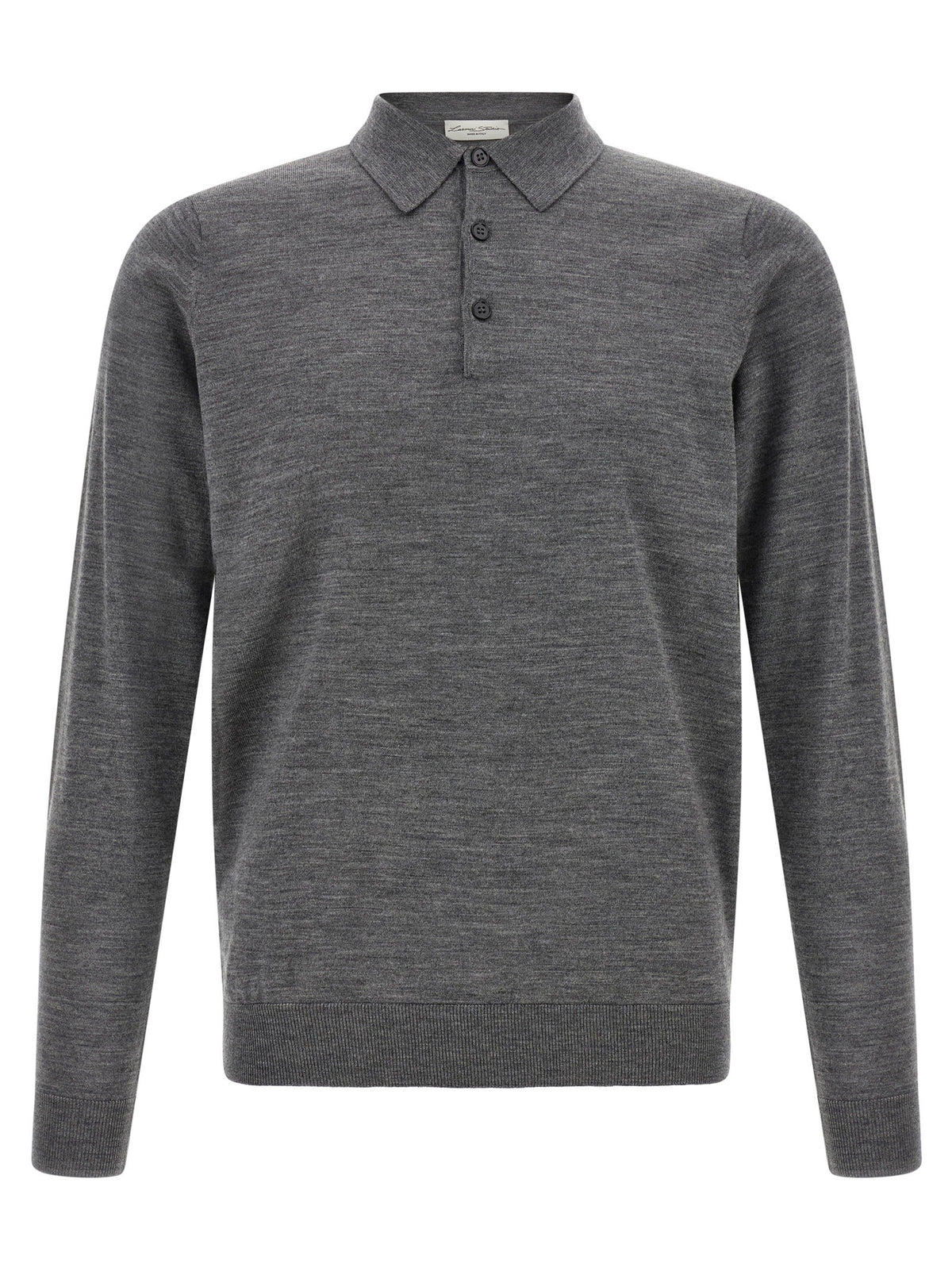 Merino wool polo shirt