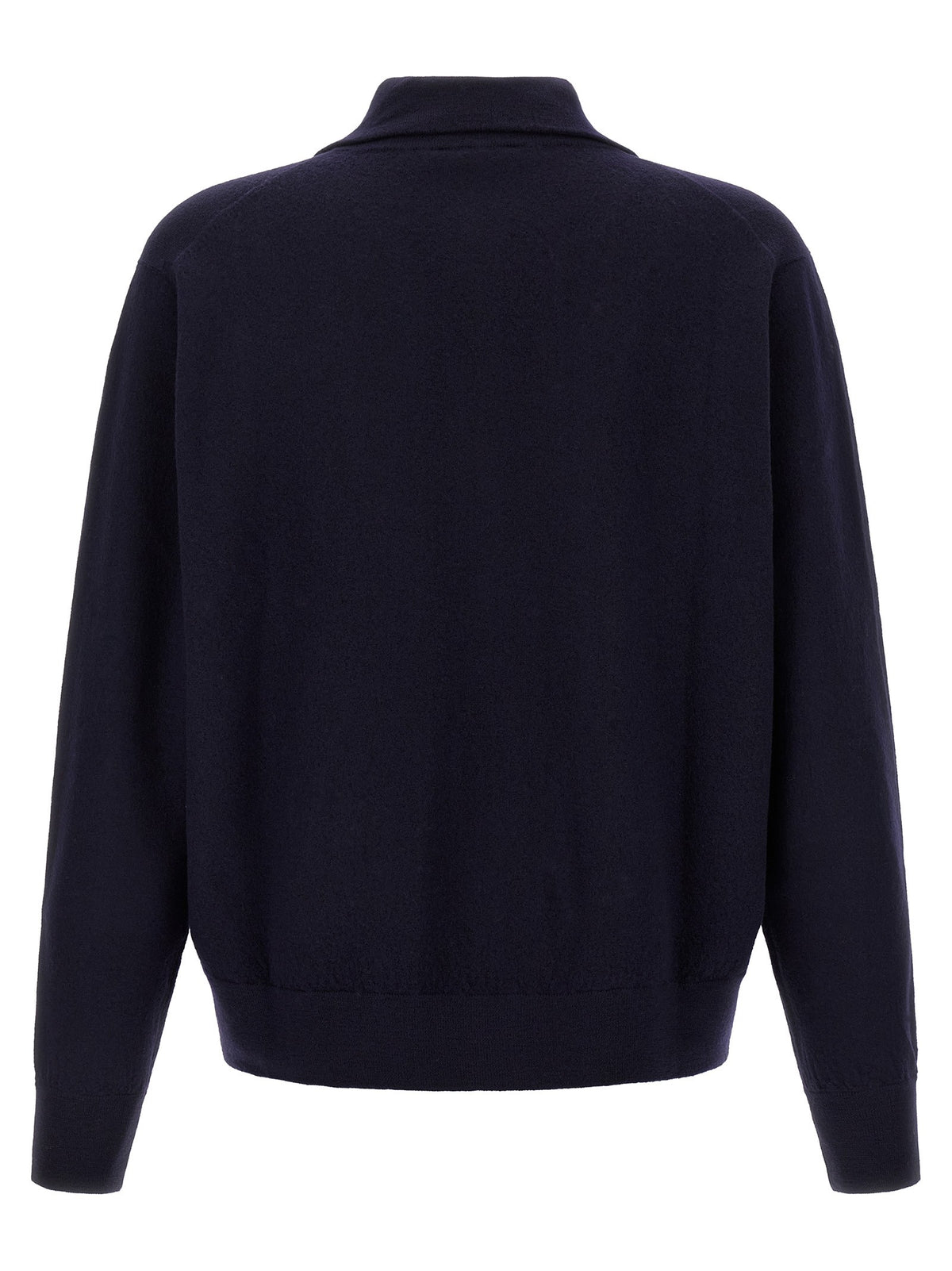 Merino wool zip sweater