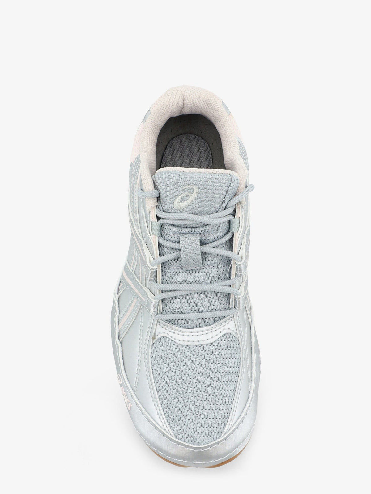 Mesh and leather Hypersync sneakers with embroidered logo