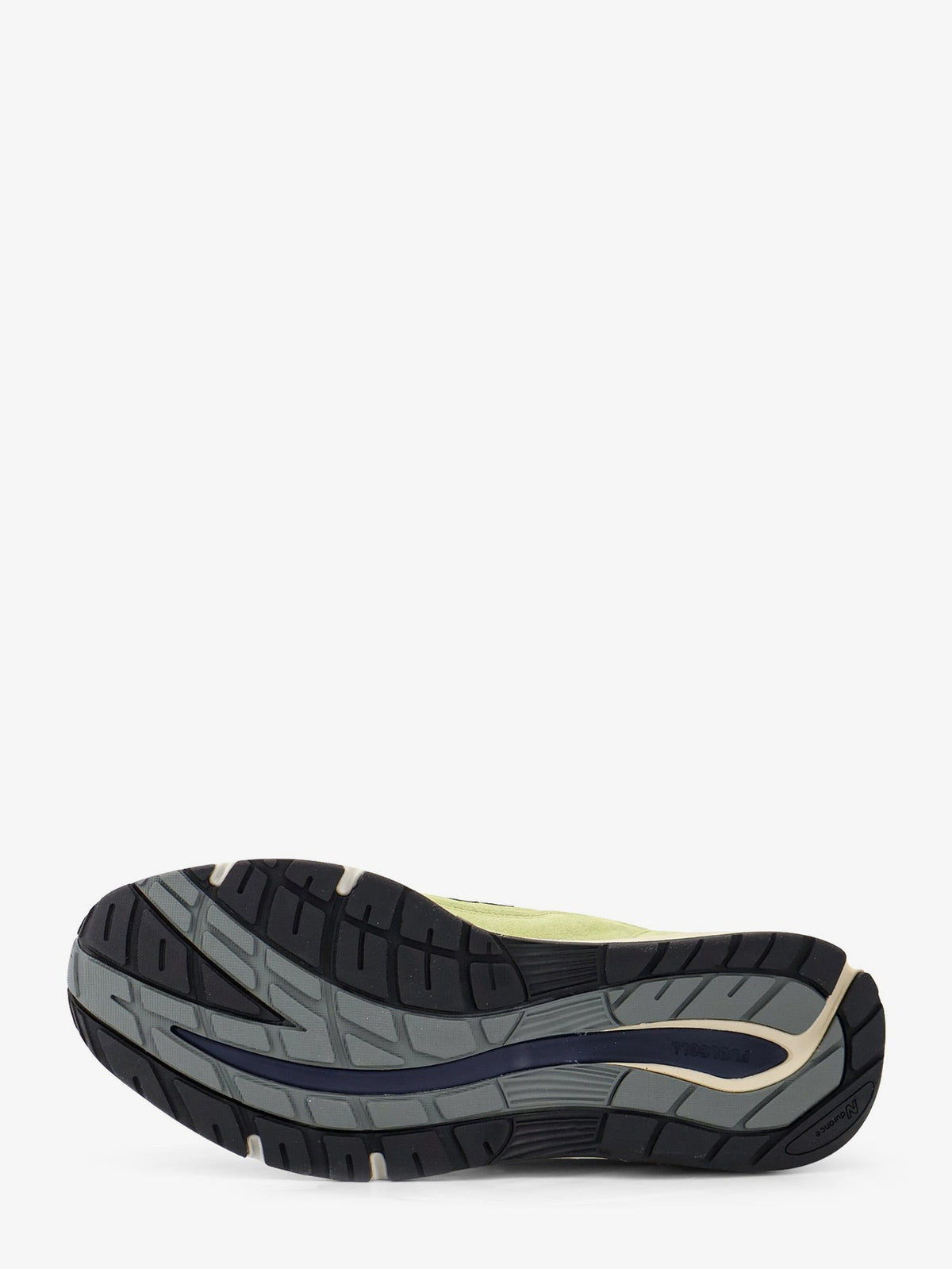 Mesh and suede sneakers with side logo