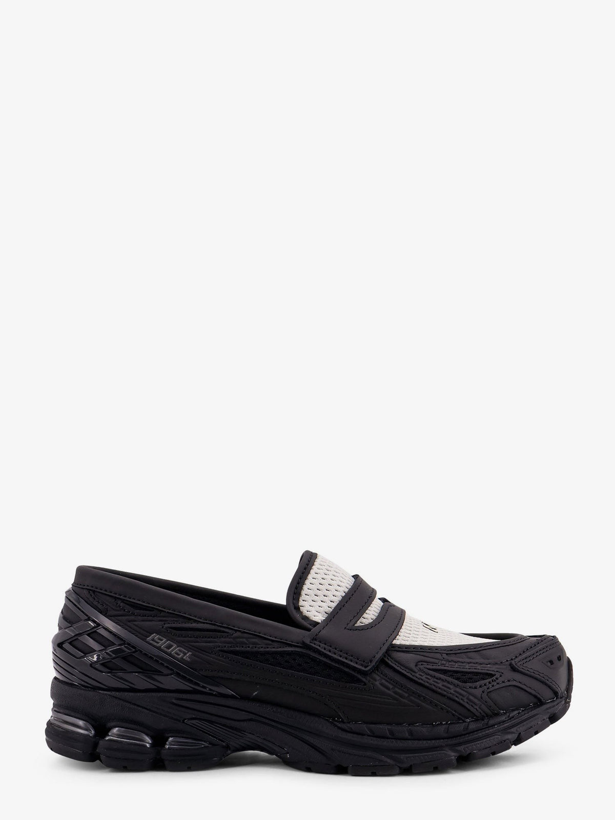 Mesh and technical fabric 19068 loafers