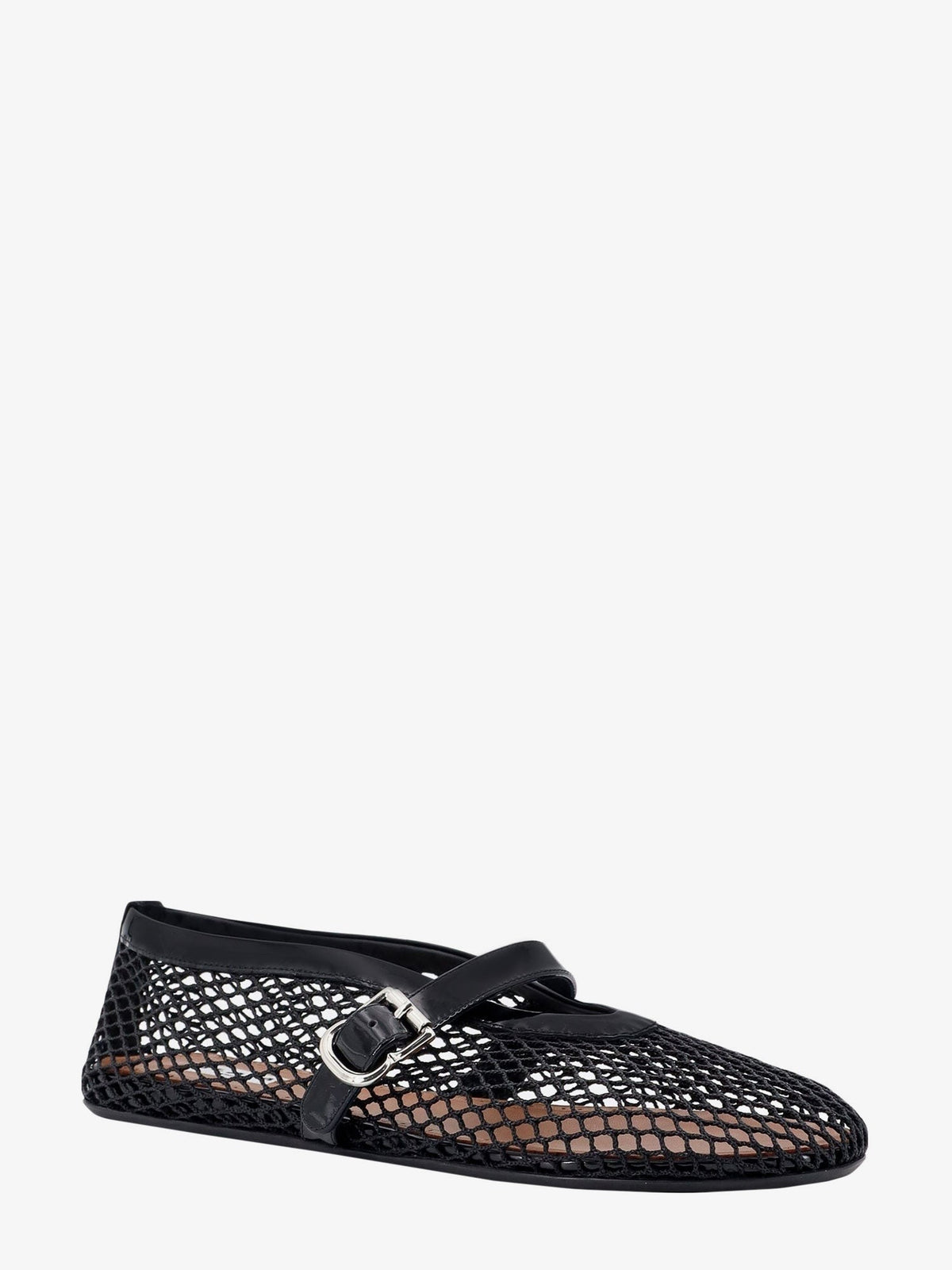 Mesh ballet flats