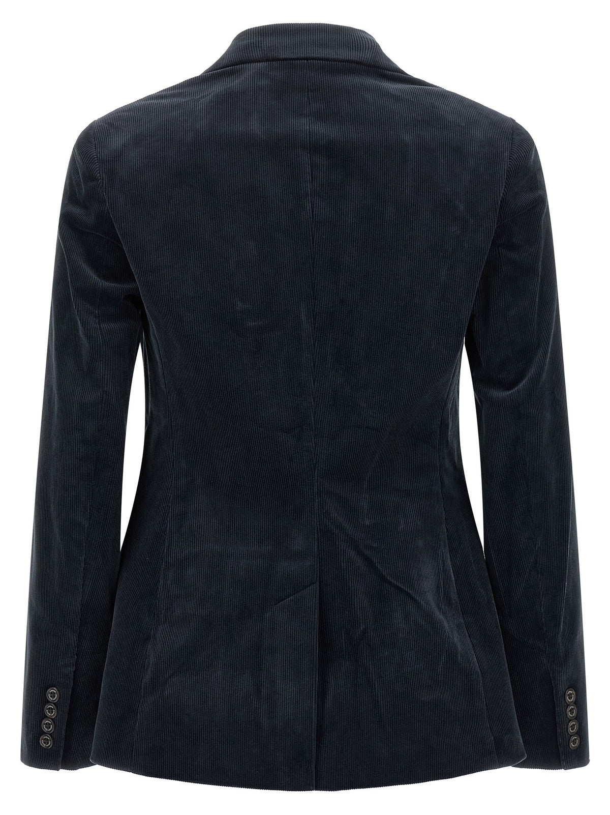 Metal wire embroidery blazer