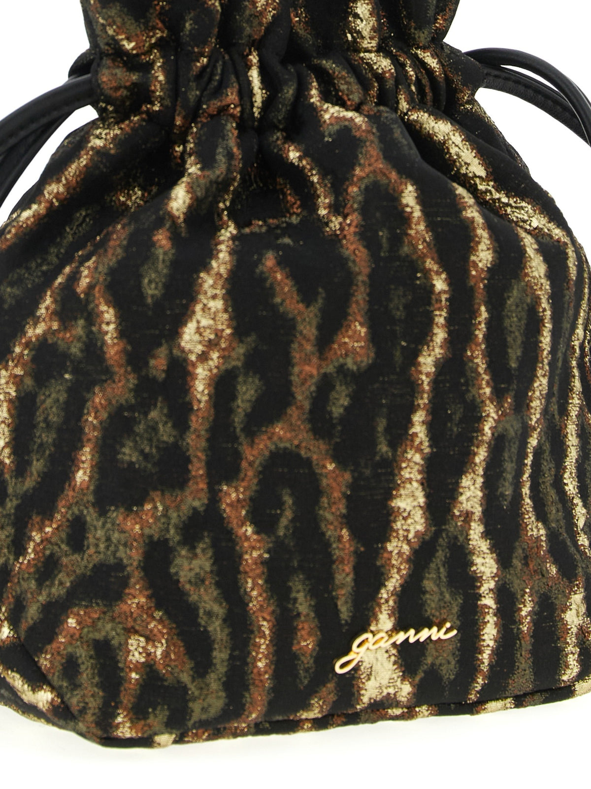 'Metallic Bou Bucket' pouch
