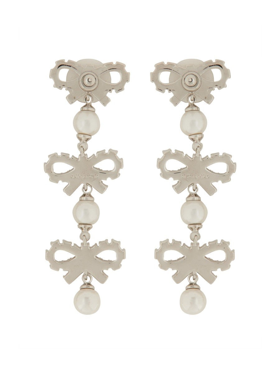 MICRO BOW EARRINGS