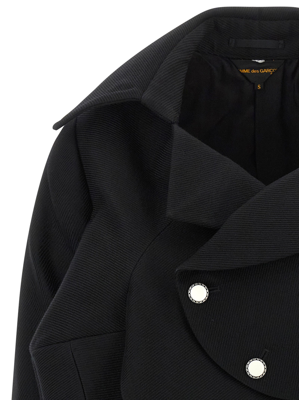 Micro ribbed blazer