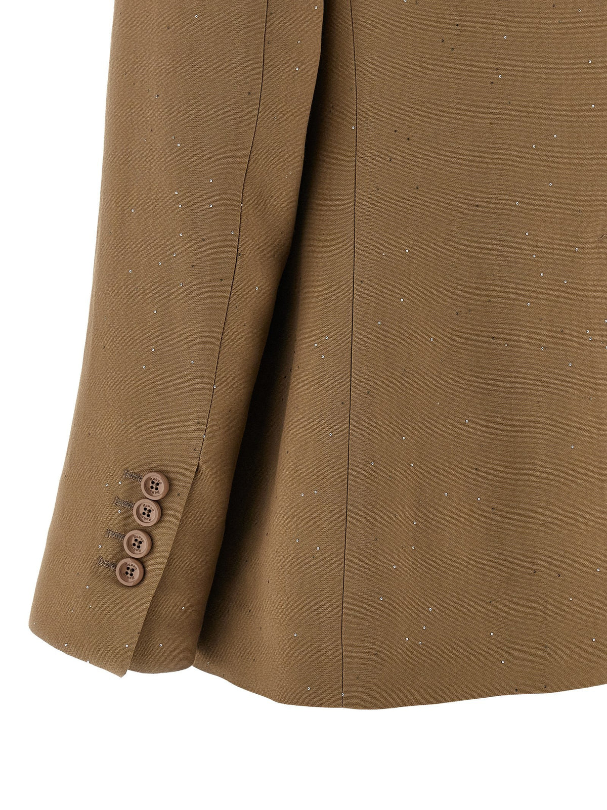 Micro sequin blazer