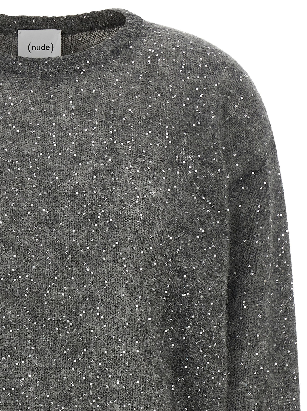 Micro sequin sweater
