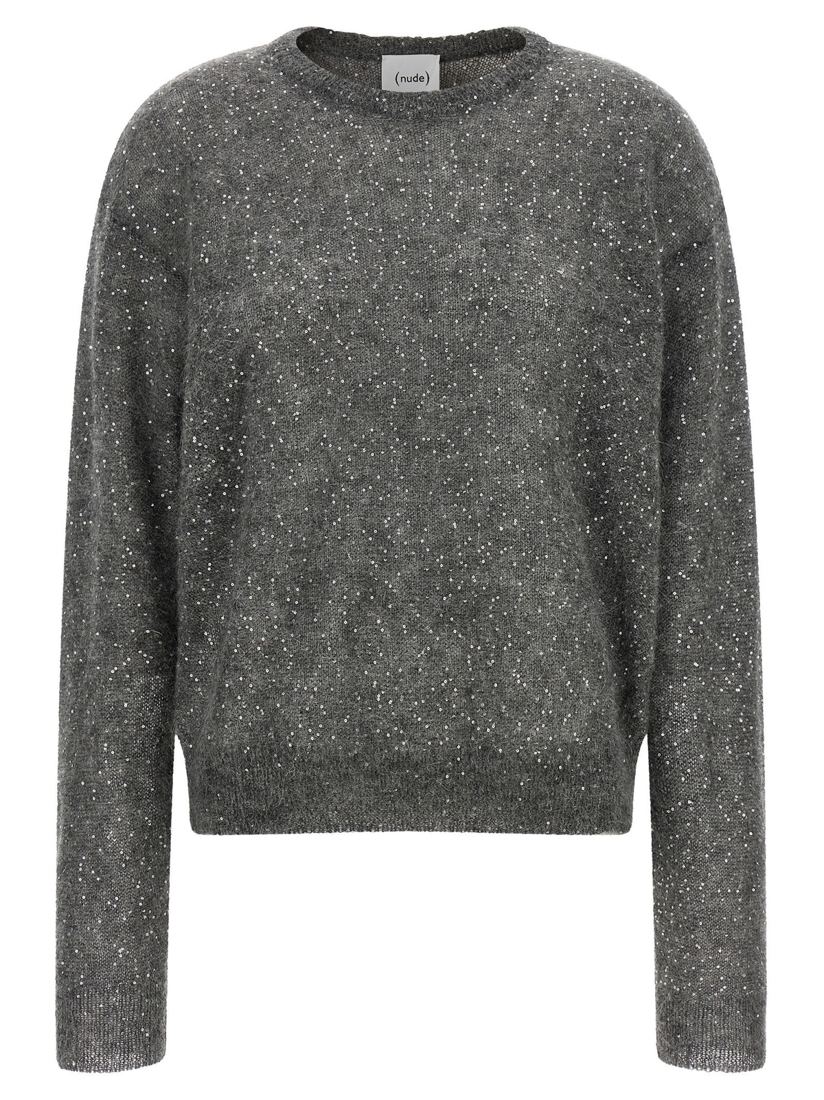 Micro sequin sweater