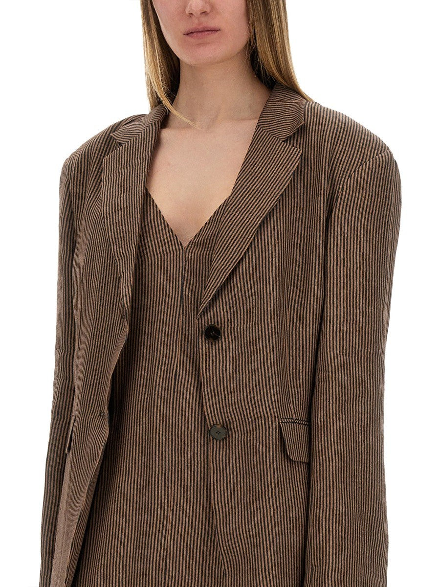 "MICRO STRIPES" BLAZER