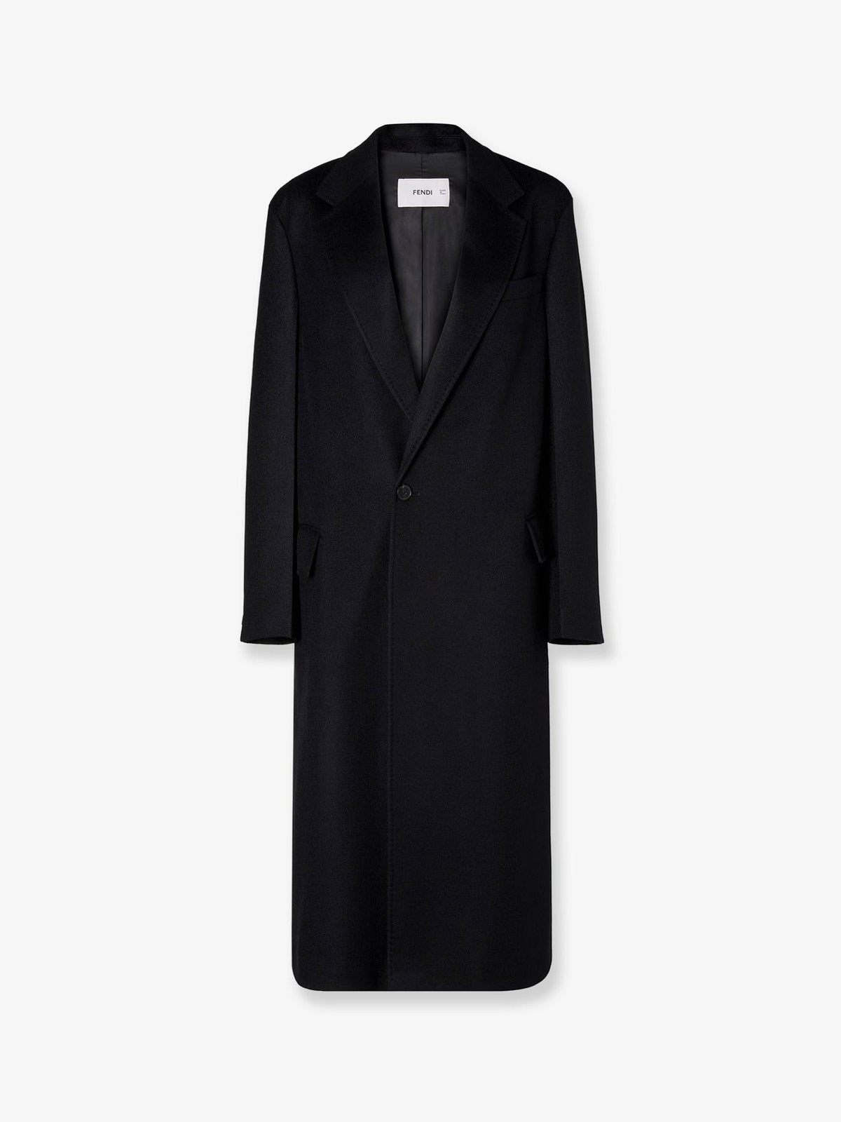 Midi cashmere coat