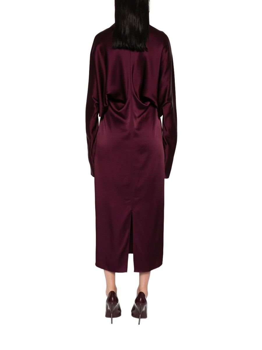 MIDI DRESS WITH CUT-OUT DETAIL