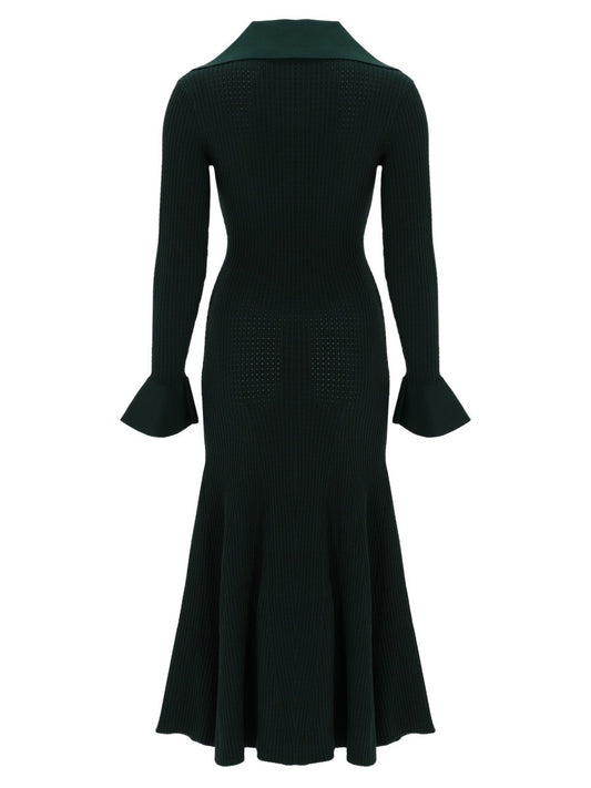 MIDI DRESS WITH CUT-OUT