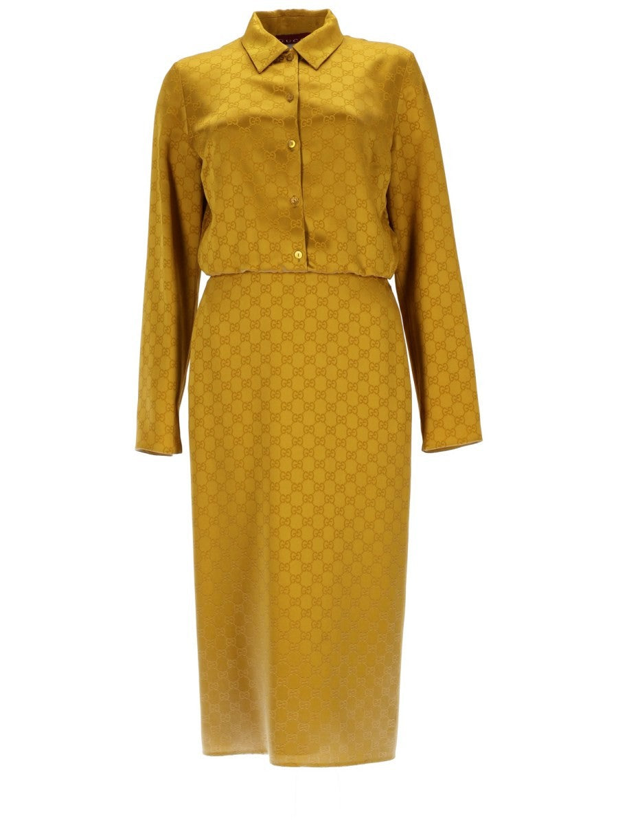 MIDI DRESS WITH SHIRT