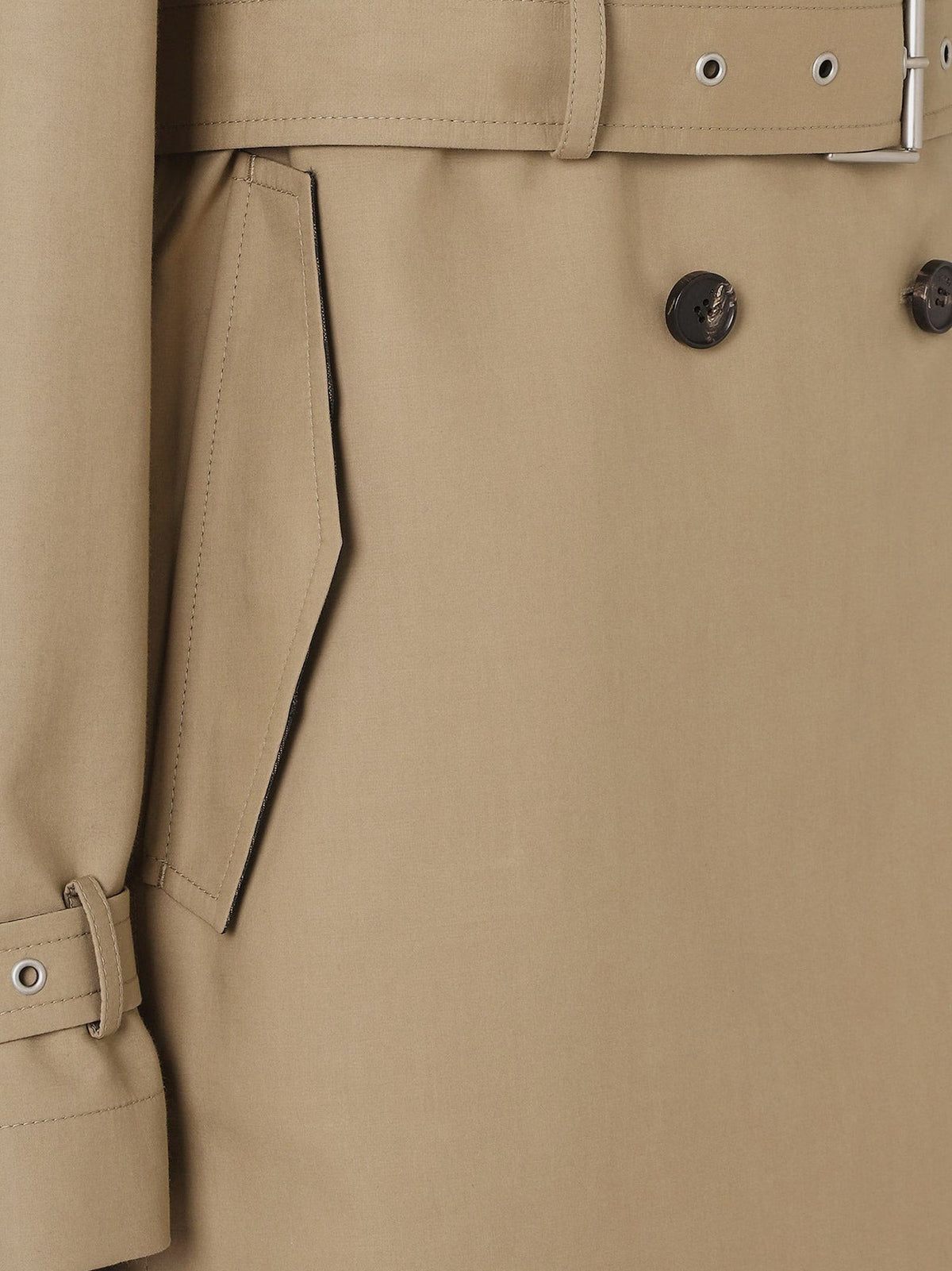 Midi Trench coat in Mackintosh fabric