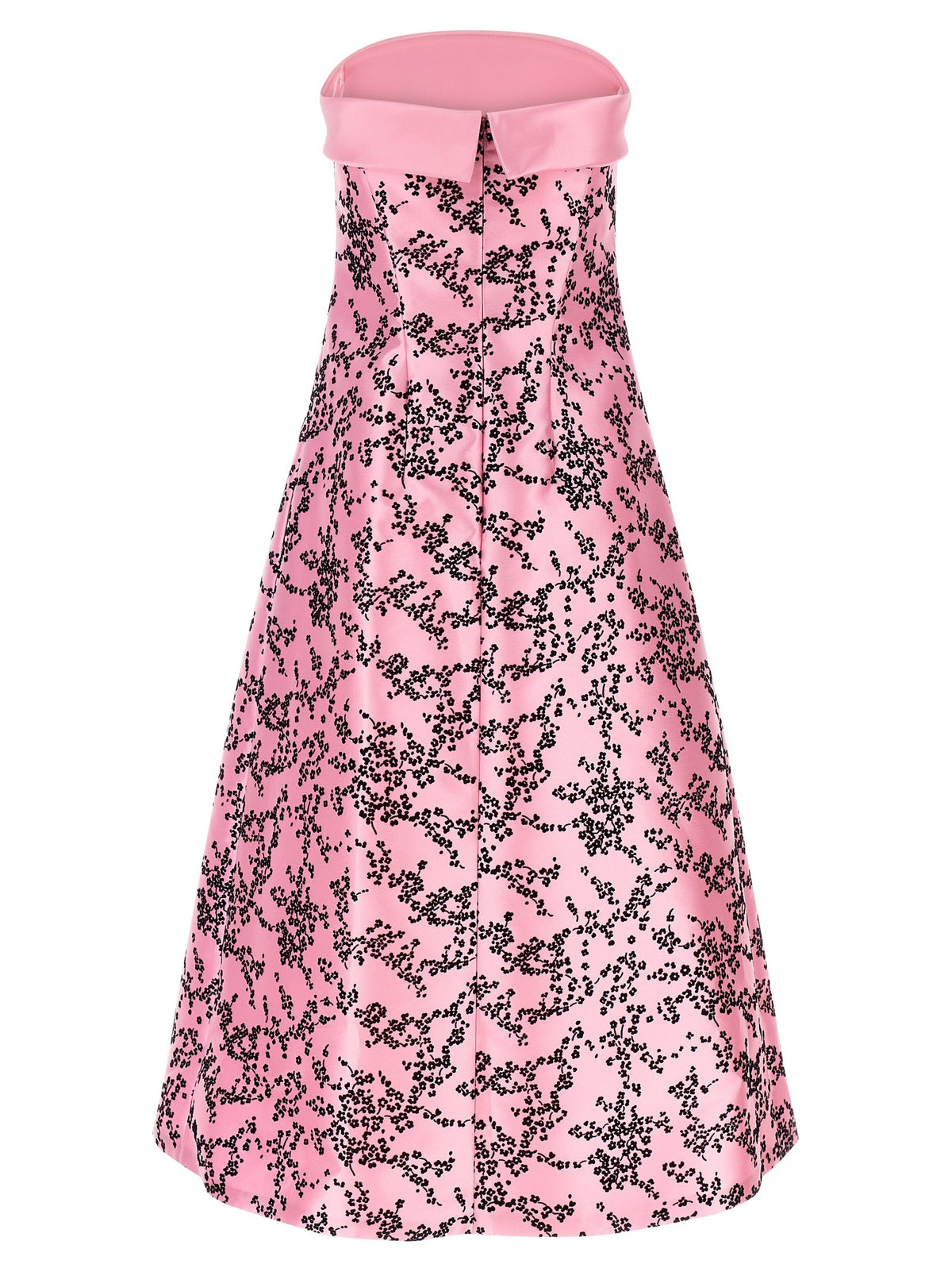 'Mikado floreale' dress
