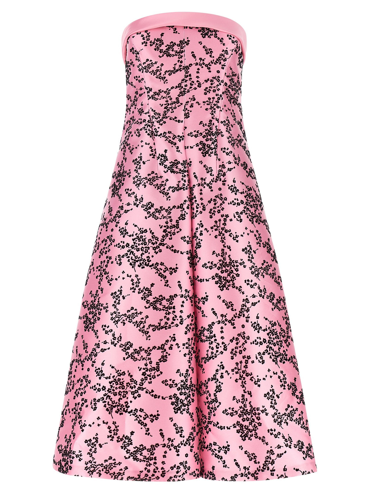 'Mikado floreale' dress