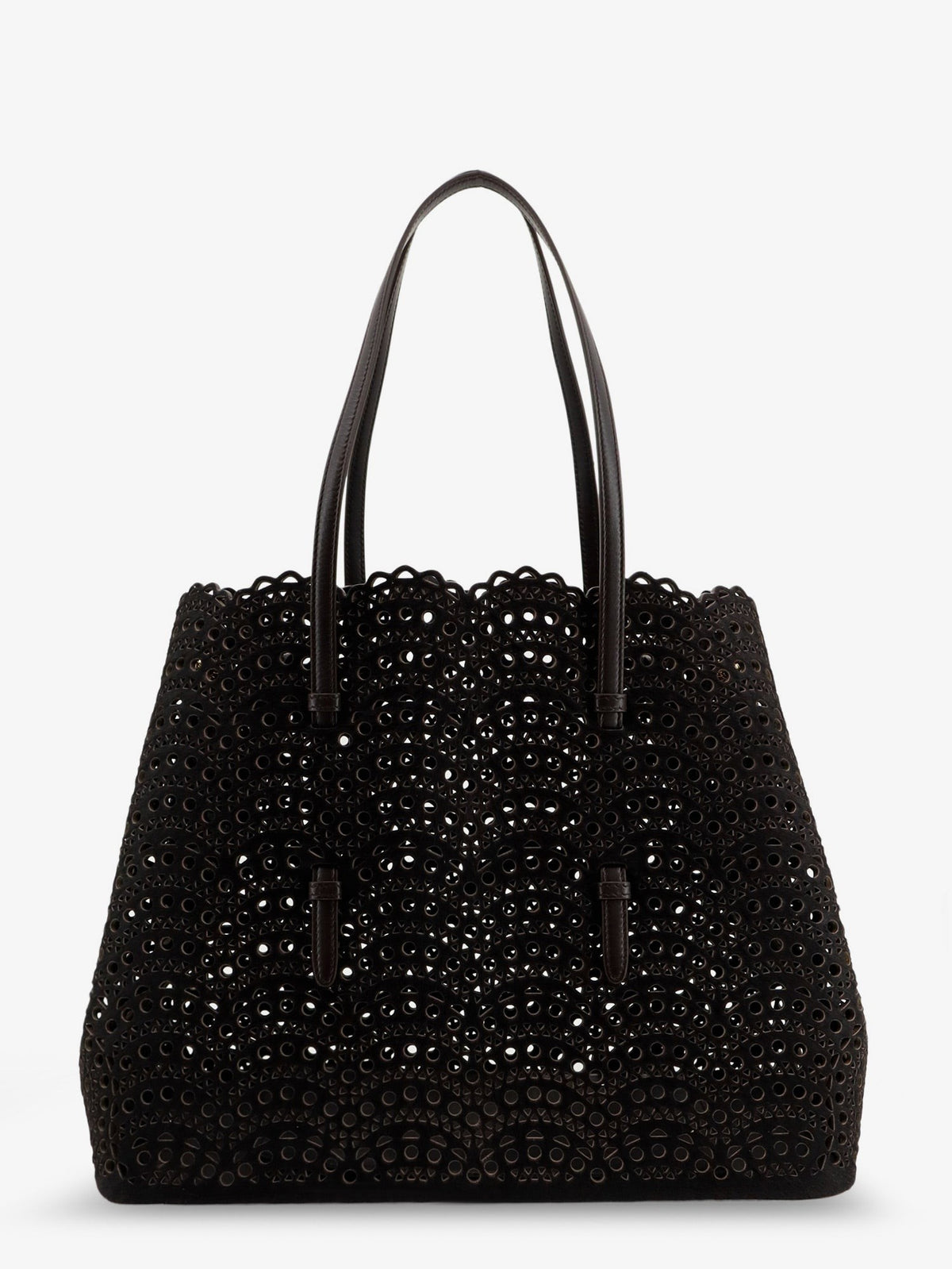 Mina hair-calf handbag