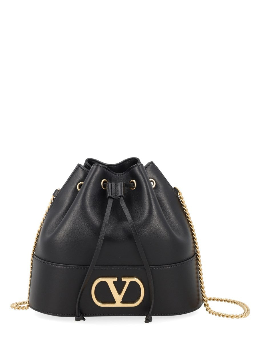 MINI BORSA A SECCHIELLO "VLOGO SIGNATURE"