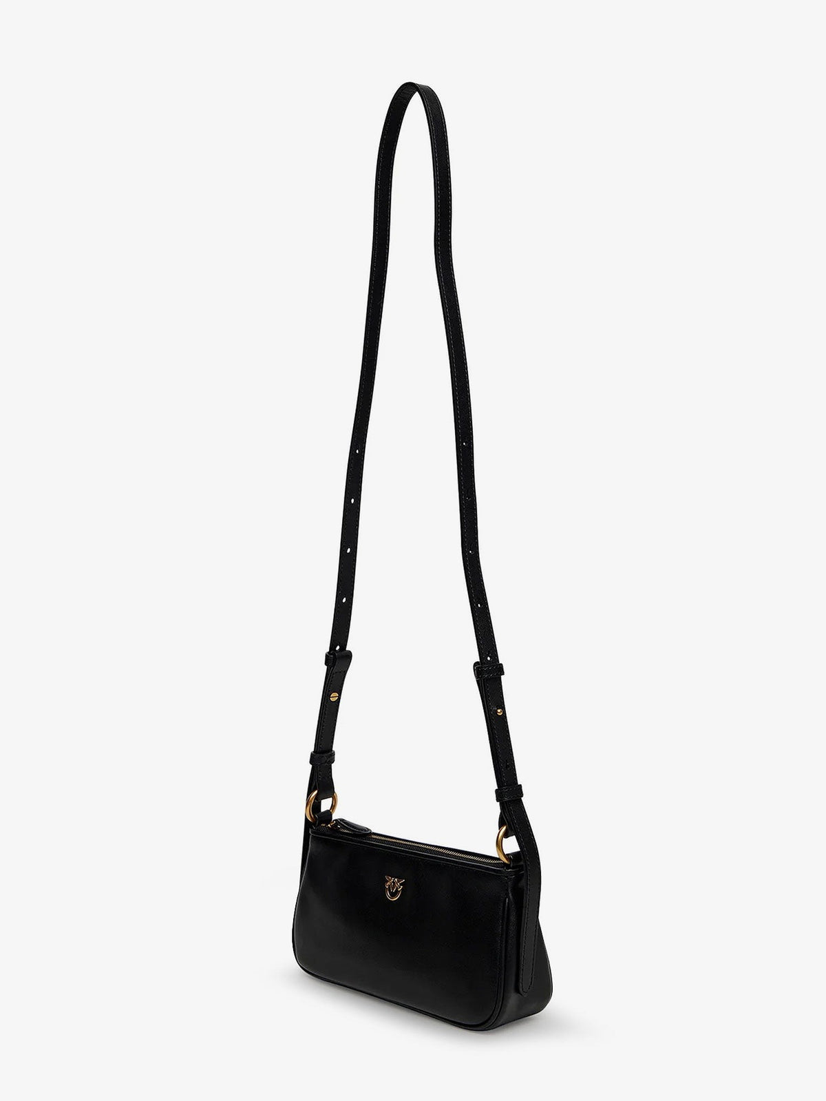 Mini Half Moon leather crossbody bag