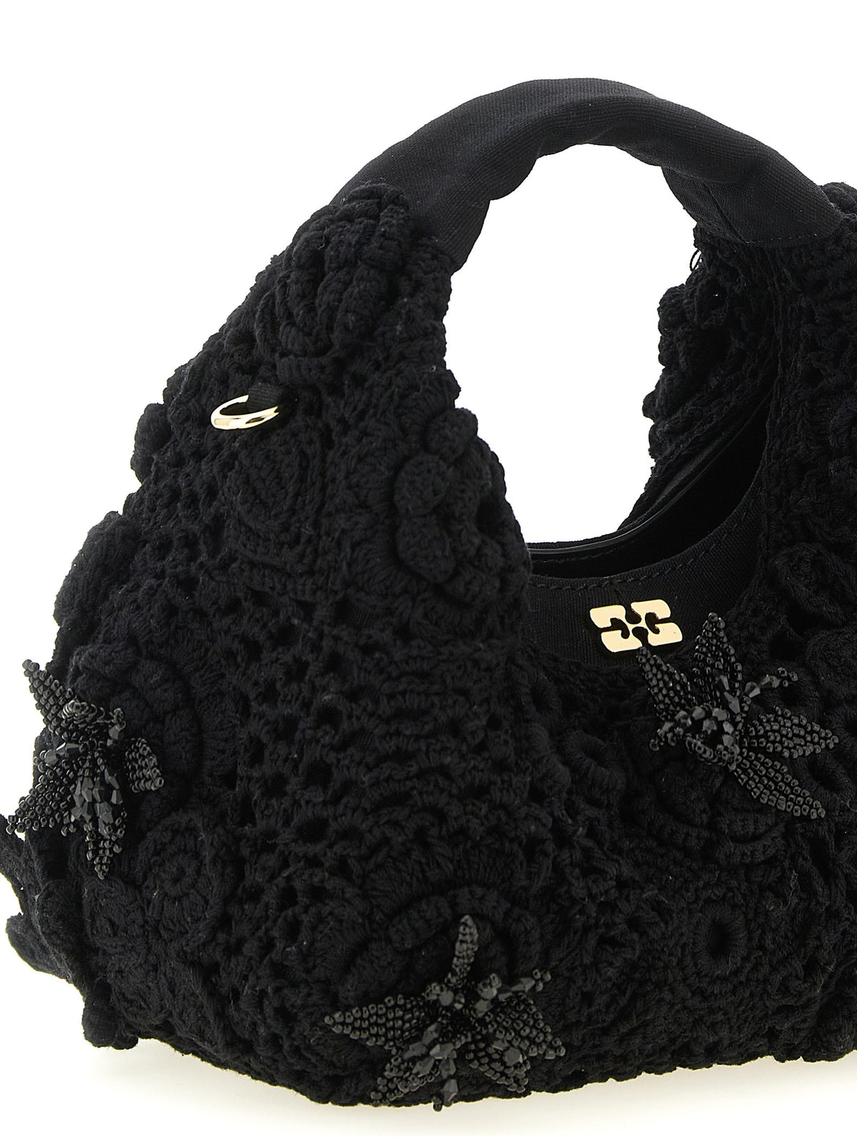 'Mini Hobo Crochet' handbag